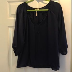 Navy float shirt